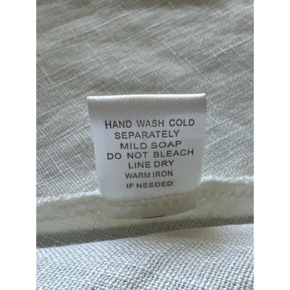 NWT For Cynthia Lagenlook Linen Hooded Shirt Jacket S Cream Luxury Minimalist - Picture 12 of 16